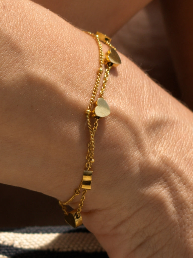 Armband Coeur Lumière