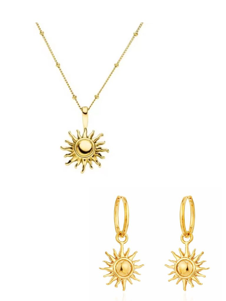 Sole Duo Schmuckset – Kette & Ohrringe